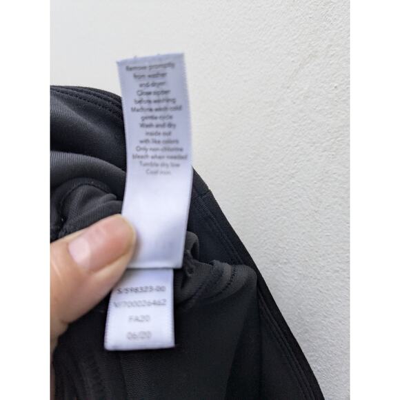 Athleta Women’s Leggings Delancey Moto Tight Black Ankle Zip Athleisure Size S - Picture 15 of 16